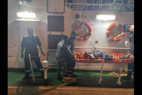 medical evacuation at Vizhinjam seaport