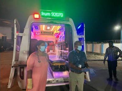 Medical Evacuation at Vizhinjam Seaport by GSL